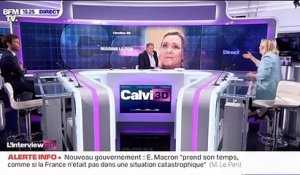 Accrochage hier soir en Marine Le Pen et Yves Calvi, alors que le journaliste lui reproche son "manque de franchise" : "Je n'ai pas d'engagement à prendre auprès de vous"