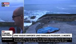 Plogoff : Trois membres d’une même famille, les parents et l’un des enfants, meurent après avoir été emportés par une vague alors qu'ils se promenaient sur une digue
