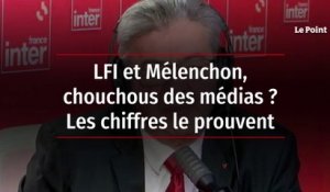 LFI et Mélenchon, chouchous des médias ? Les chiffres le prouvent