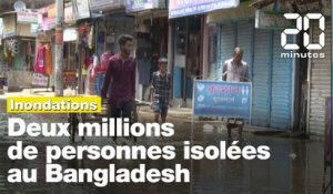 Inondations au Bangladesh : les habitations et les cultures détruites