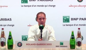 Roland-Garros 2022 - Diane Parry : "Mon tournoi est déjà réussi mais je ne compte m'arrêter là"