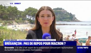 Emmanuel Macron passe le week-end de l'Ascension au fort de Brégançon