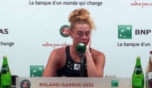 Roland-Garros 2022 - Léolia Jeanjean, pour la première fois au 3e tour d'un Grand Chelem : "Je ne me mets vraiment pas de limites"
