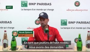 Roland-Garros - "Day" ou "Night" pour Djokovic : "Parfois, nos demandes ne sont pas toujours acceptées"