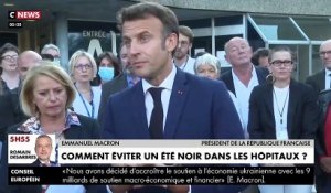 Pour sa première sortie officiel, Emmanuel Macron décide de se saisir du dossier des Urgences médicales à la dérive dans tous le hôpitaux à travers la France
