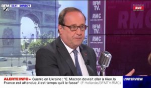 Violences au Stade de France: "Il y a eu des images et des comportements inexcusables", commente François Hollande
