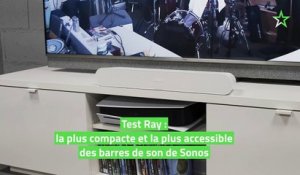 Test Sonos Ray : une barre de son compacte et accessible qui tient la route