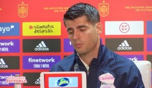 Espagne - Morata : "Les joueurs du Portugal, je les signerais tous dans mon équipe"