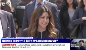 "Nous sommes reconnaissants envers le jury": l'avocate de Johnny Depp réagit