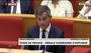 Stade de France : Gérald Darmanin s'explique au Sénat