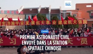 Chine : Gui Haichao devient le premier civil envoyé dans l'espace