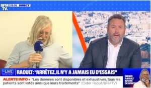 "Je n'ai pas l'habitude de me laisser faire" : Didier Raoult menace de mettre brutalement fin à son interview sur BFMTV