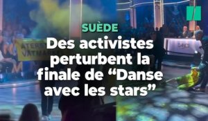 En Suède, la finale de « Danse avec les stars » perturbée par des militants pour le climat