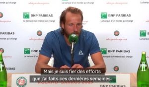 Roland-Garros - Pouille : “Fier de ce que j’ai fait et des émotions avec le public”