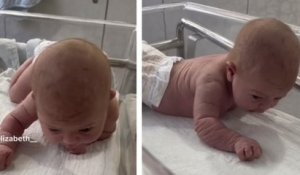 «Je n'arrive toujours pas à croire ce qui s'est passé», la vidéo incroyable de ce bébé de 3 jours impressionne les internautes