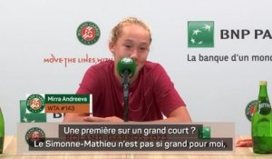 Roland-Garros - Andreeva : "Mon rêve ? Djokovic a 22 Grands Chelems, donc je veux aller jusqu'à 25"