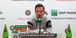 Roland-Garros - Altmaier : "Je suis resté dans le présent"