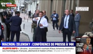 Ukraine: Emmanuel Macron se met en route pour Irpin