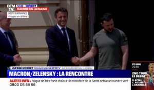 Emmanuel Macron rencontre Volodymyr Zelensky à Kiev pour la première fois depuis le début de la guerre en Ukraine