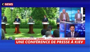 Conférence de presse : Emmanuel Macron rencontre Volodymyr Zelensky à Kiev