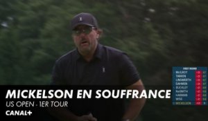 Mickelson en souffrance au putting - US Open 1er tour