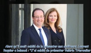 Laurent Ruquier - sa pique à Valérie Trierweiler avec une blague osée sur François Hollande