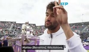 Après son sacre aux Queens et sa victoire contre Filip Krajinovic, Matteo Berrettini est revenu sur le tournoi et sa performance.