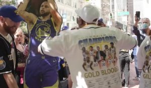 Warriors - Les supporters célèbrent le titre à San Francisco