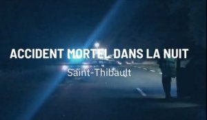 Accident mortel dans la nuit à Saint-Thibault sur la RD671
