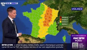 Des pluies abondantes entre le Pays Basque et le Nord-Pas-de-Calais, avec douze départements placés en vigilance orange orages