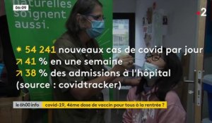 Coronavirus - Les variants BA.4 et BA.5 continuent de gagner du terrain en France et l'hypothèse d'une 4e dose pour tous fait de plus en plus son chemin