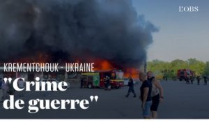 Ukraine : 18 morts dans une frappe russe sur un centre commercial