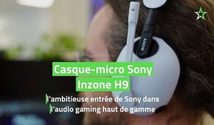 Test Casque-micro Sony Inzone H9 : l'ambitieuse entrée de Sony dans l'audio gaming haut de gamme