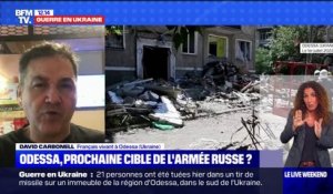 Guerre en Ukraine: "ça devient de plus en plus difficile" raconte David Carbonell, ressortissant français d'Odessa
