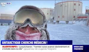 La Société française de médecine en milieu isolé cherche un médecin pour "un hivernage en Antarctique sur la base de Concordia"
