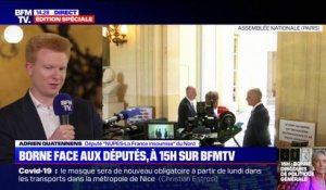 Adrien Quatennens (député Nupes-LFI): "On a un gouvernement qui est illégitime"