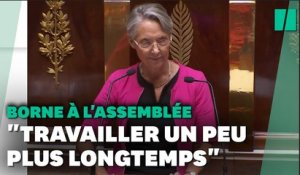 "Oui, il faudra travailler un peu plus longtemps": Élisabeth Borne annonce la réforme des retraites à l'Assemblée