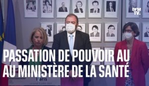 Remaniement: la passation de pouvoir au ministère de la Santé entre Brigitte Bourguignon et François Braun en intégralité