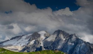 La fonte du glacier de Marmolada cause un accident mortel