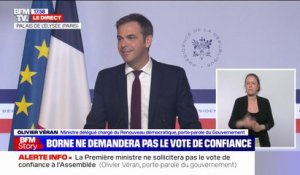 Olivier Véran confirme que le gouvernement veut travailler "en concertation avec l'ensemble de la représentation nationale"