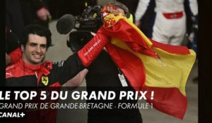 Le top 5 du Grand Prix de Grande-Bretagne ! - F1