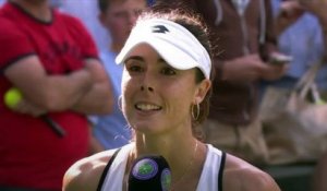 Wimbledon 2022 - Alizé Cornet :  Je suis déçue que l'aventure s'arrête, même si ça a été une belle aventure, une belle semaine"