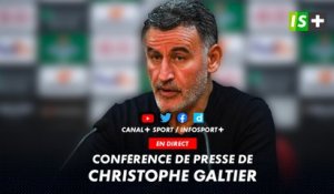 Christophe Galtier nouvel entraîneur du PSG: la conférence de presse en direct avec Infosport+