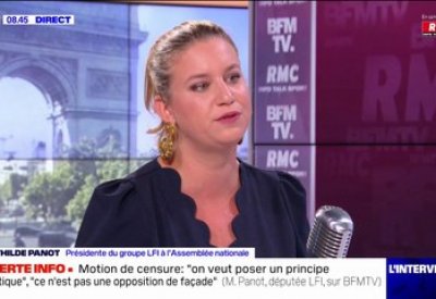 Grèves à la SNCF: "Je soutiens l'action des grévistes, qui sont menacés par l'ouverture à la concurrence", réagit Mathilde Panot (LFI)