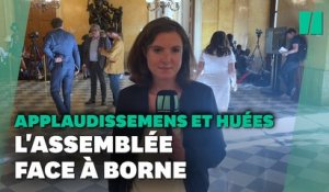 Des applaudissements aux huées, une Assemblée nationale hétéroclite face à Élisabeth Borne