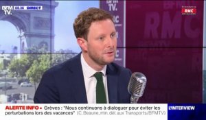 Clément Beaune: "Nous faisons tout pour éviter des mouvements sociaux" pendant les vacances