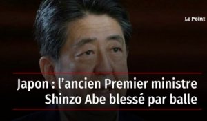 Japon : l’ancien Premier ministre Shinzo Abe blessé par balle
