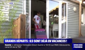Grands départs: de nombreux Français déjà en vacances