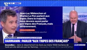 Gérald Darmanin veut "parler aux tripes des Français"