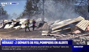 Incendies: deux nouveaux départs de feu dans l'Hérault